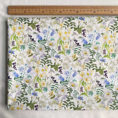 替80chartwell支缇高品质长绒棉利伯平数码布liberty童装florals