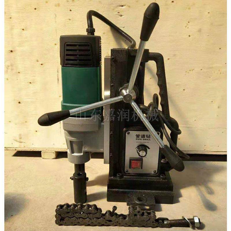 电动管道开孔器 链条对穿开孔器 镀锌管开孔机
