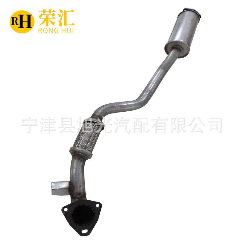 适用别克凯越1.8前节排气管尾节消声器中段消声器三元催化器