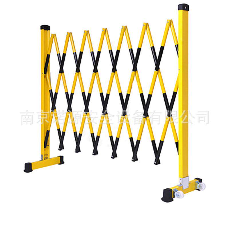 谋福CNMF GLHL-003 玻璃钢绝缘伸缩围栏 施工警示护栏 可移动防护