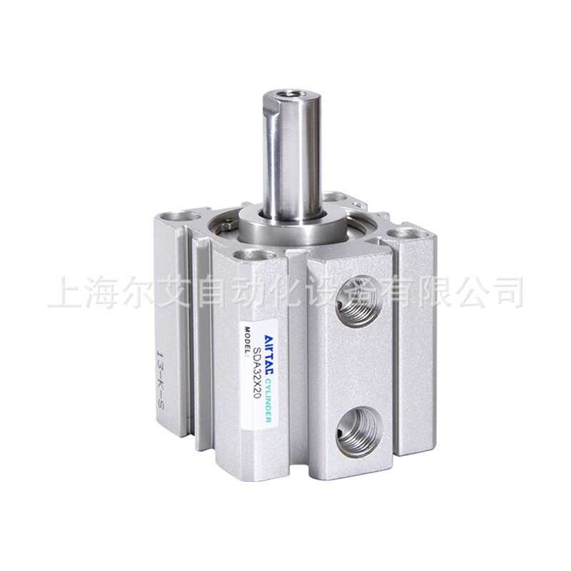 亚德客行程可调气缸SDAJ50X10X20X30X40X50X60X70X80-5S-10S-15SB