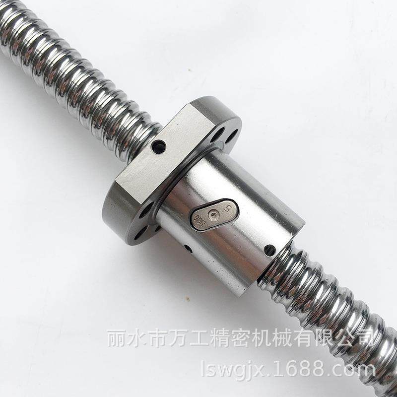 厂家直销SFK系列微型高刚性耐磨精密机床滚珠丝杠螺母型号齐全