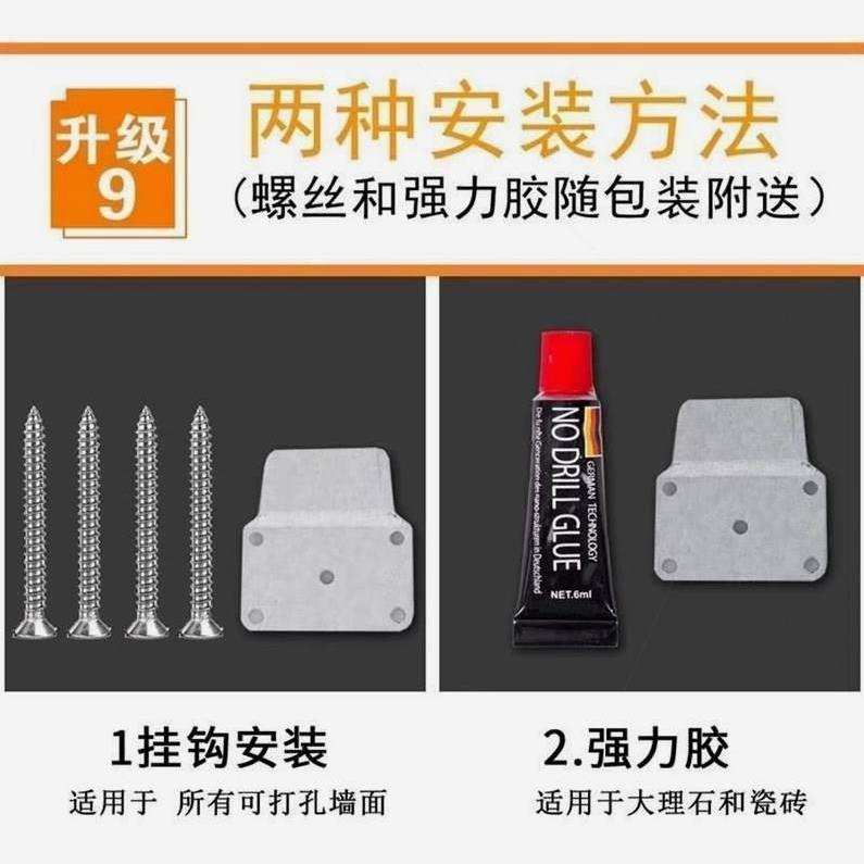 德国进口免打孔壁挂式浴霸卫生间挂壁四灯取暖器家用浴室防水