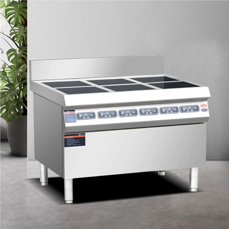 麻辣烫电灶六食眼342煲仔炉堂磁串串冒商菜大功率用炉灶