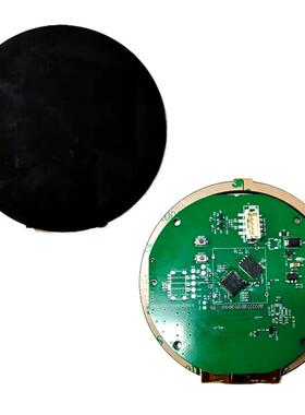 现货2.8寸圆形TFT串口屏 400Mhz工作主频 接口RGB666 串口通讯