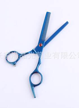 3cr不钢牙镀钛理刘发剪刀平剪剪美发剪刀海打薄剪专锈业品光美发