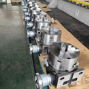 铣床分度头回转工作台三爪卡盘分度盘旋转立卧两用手动简易