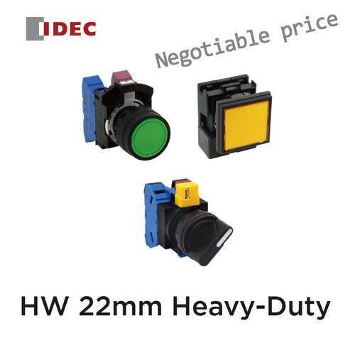 IDE和泉照明按钮开关YW1L-A4E014A/IDECQR/CS/W/G/GY/R/S/W//Y/PW