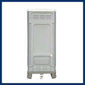 hdpe塑料直排移动厕所景区农村工地临时单人移动直排式 厕所批发