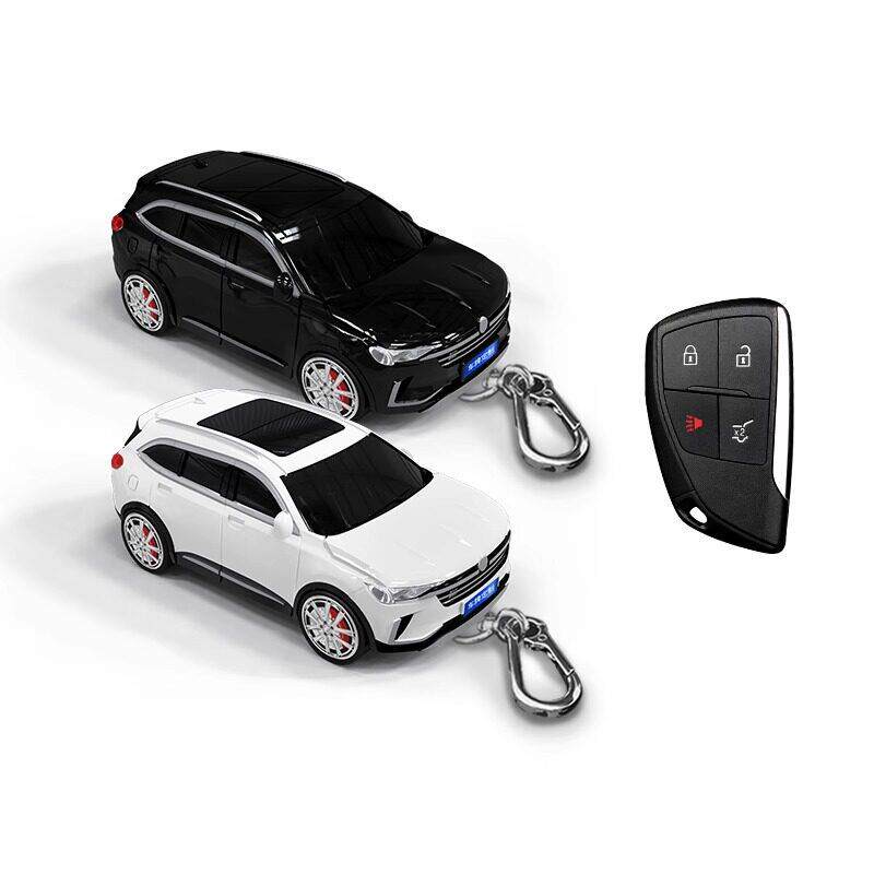 适用于 于别克昂科威钥匙包汽车模型壳遥控器保护套改装塑料个性