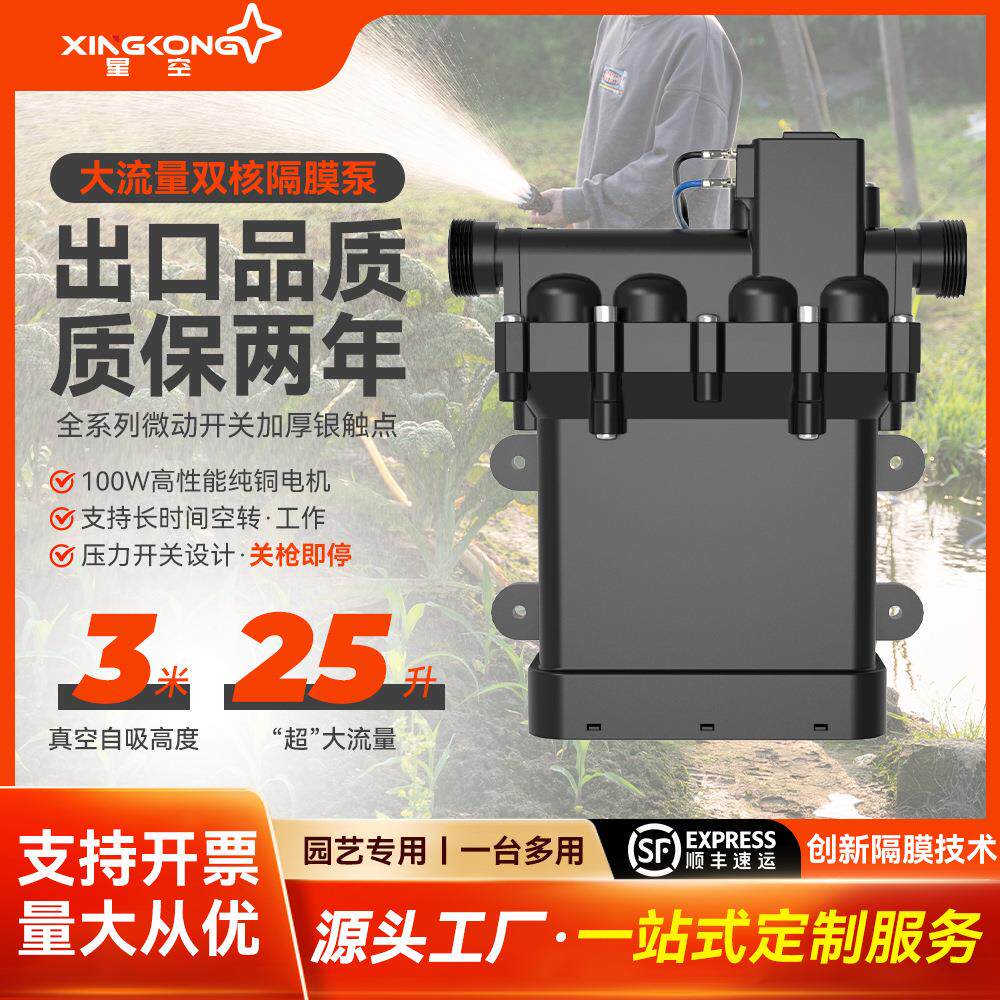 家用自吸增压水泵花园灌溉水泵菜园浇地家用洗车泵200W