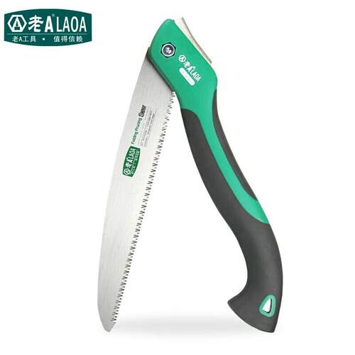 老A/LAOA SK5快速折叠锯 手锯 250mm 9T LA145250