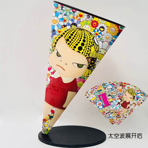 马来西亚太空波垃圾桶家用客厅轻奢高档创意艺术厨房卧室高颜值
