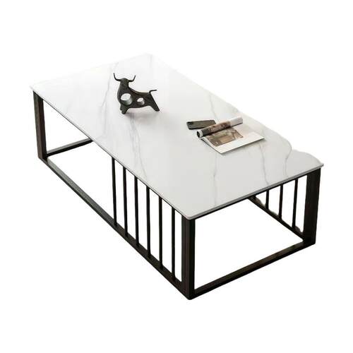 岩板一轻奢茶几加厚体现代办公室小家用客厅简约茶台台网户型123