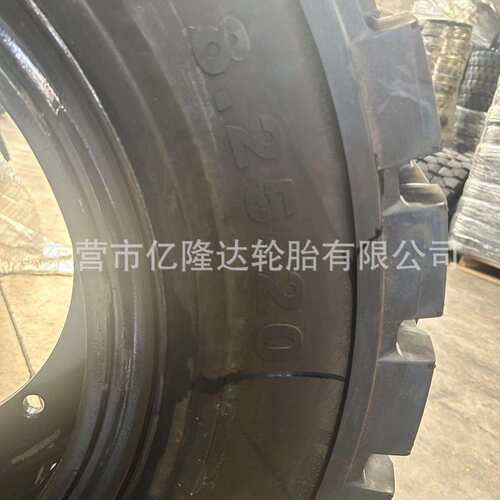 合力叉车轮胎825-20 9.00-20实心轮胎龙工10吨叉车轮胎配钢圈