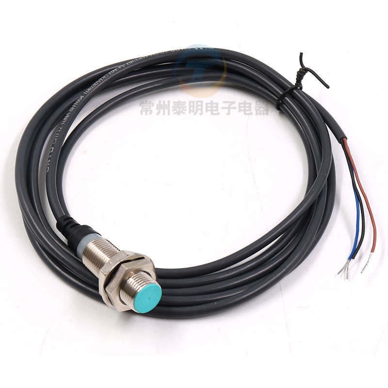 昌得CNTD霍尔开关传感器磁性CHY12-10NA NPN三线常开线长2M 正品