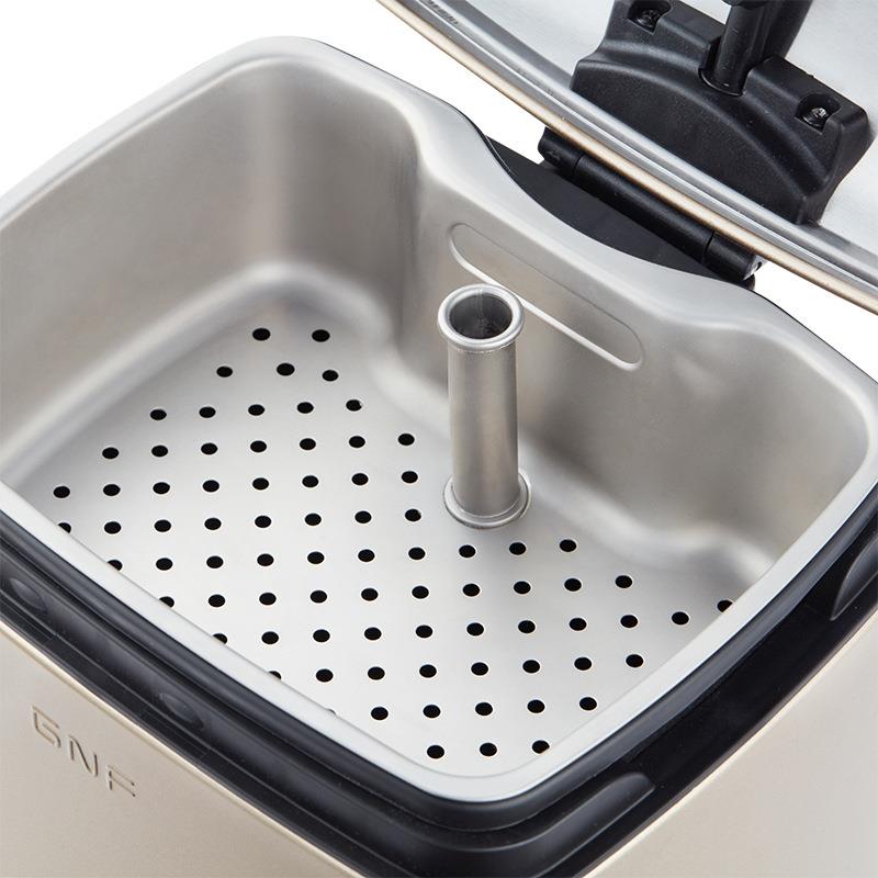 不锈钢茶水桶方形圆形茶渣过滤茶具茶道废水垃圾泡茶家用商用