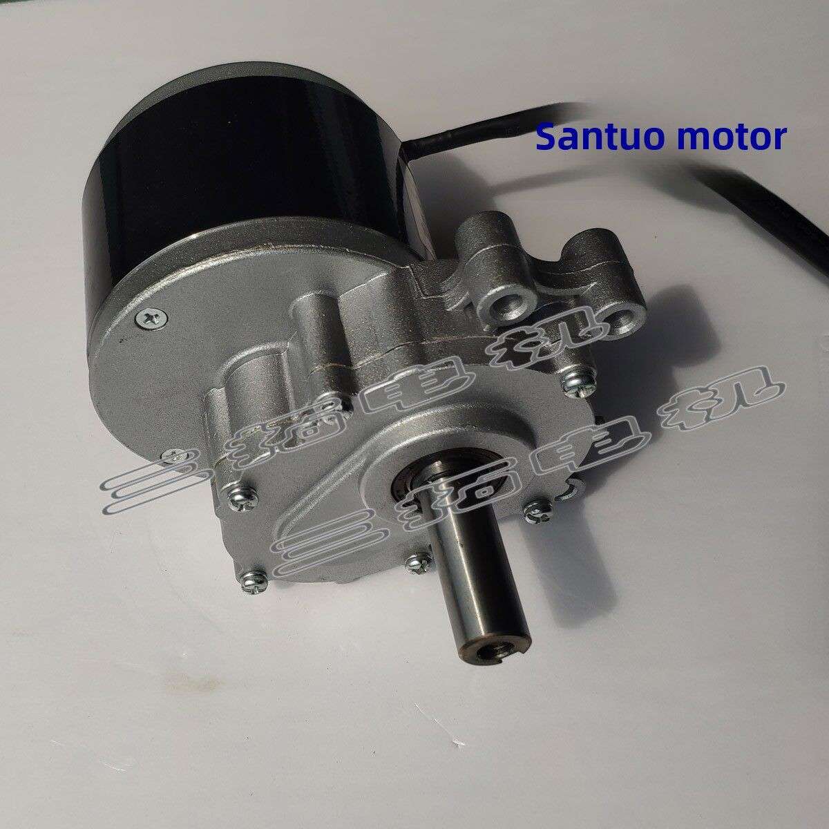 金属齿轮减速直流电机马达12V120W 24V 250轮椅电机低速电机马达
