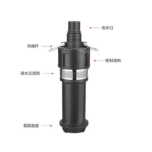 QD(Q)系列清水泵小老鼠泵潜污泵抽水泵高扬程农田灌溉深井抽水泵