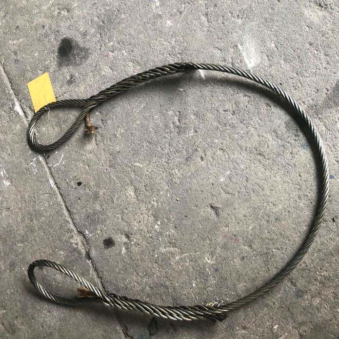 插编钢丝绳子手工编织钢丝绳起重吊具锁具编头子吊索具塔吊油丝绳