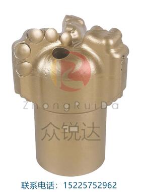 硬岩弧角金刚石复合片75 94 113PDC矿用地质勘探水井防突钻头四翼