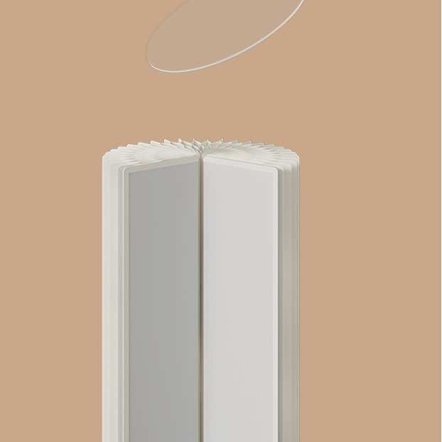 厂家直销陈列感装饰纯色展示架艺术摆件中岛圆形可折叠圆柱展示台