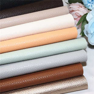 GRS1.4荔枝纹再生皮革无溶剂皮料可提供TC含牛皮成分彩色牛纤皮革