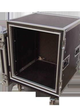 专业12U16U两开门航空箱机柜功放航空箱音响柜调音台机柜防震机柜