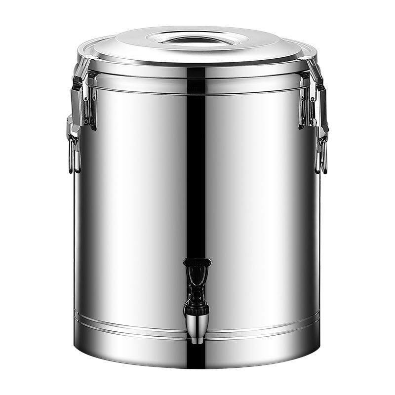 304不锈钢保温桶大容量摆摊商用米饭粥冰粉桶10L出摊保温箱发顺孟
