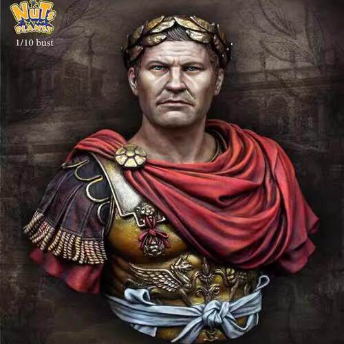 1/10树脂人物胸像古代战争电影凯撒大帝包邮gk白模手办模型X30