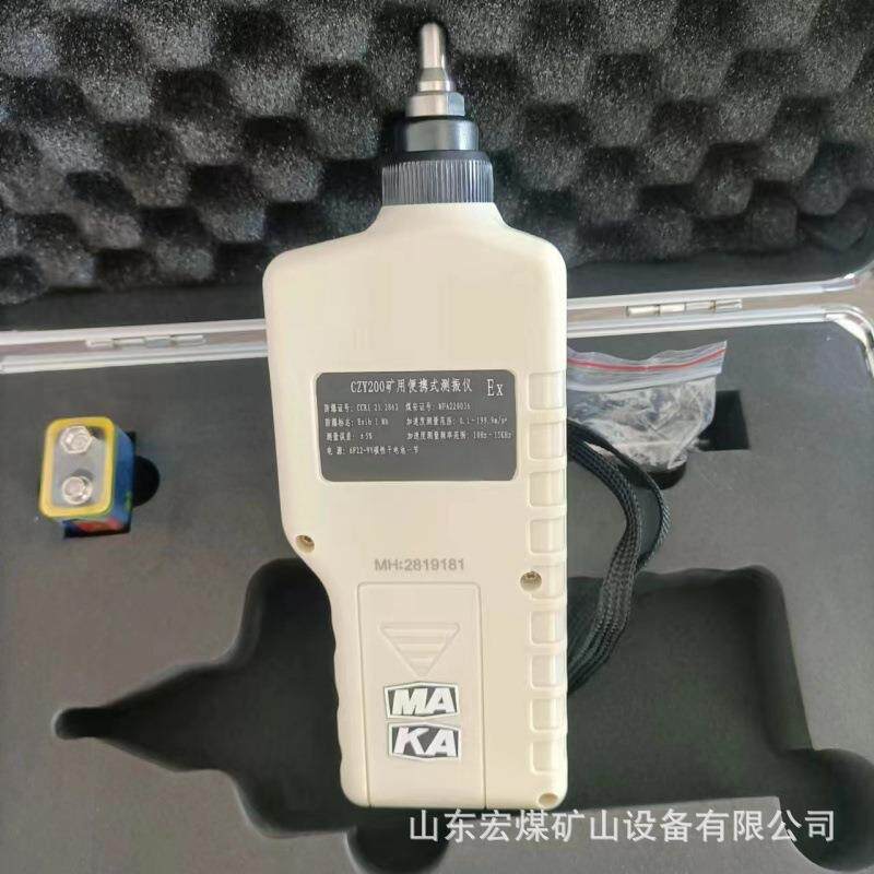 CZY200 矿用便携式测振仪一体式手持测振仪表 防护级别IP54测振仪