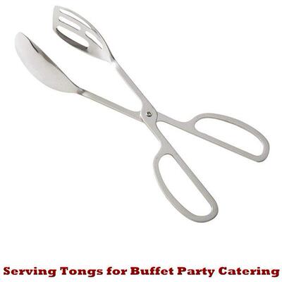 Serving Tongs for Buffet Food Serving Salad Cake Bread