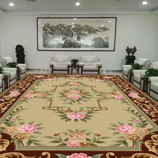 客厅地毯欧式沙发茶几毯现代轻奢北欧商用会议室地垫卧室满铺地毯