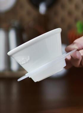 适配LIli mini-Orea type A白瓷可替食品级矽胶树脂杯托手冲配件
