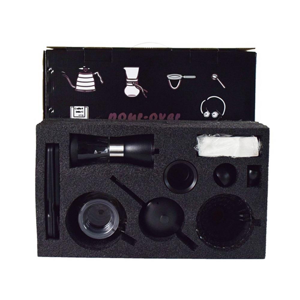 收纳旅行手冲咖啡壶套装手磨咖啡壶全套器具滤杯手冲壶组合