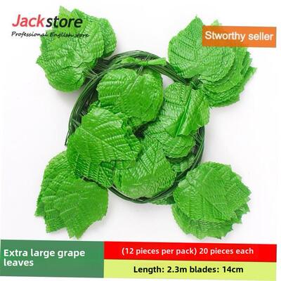 artificial ivy leaf garland plants vine fake foliage flowers