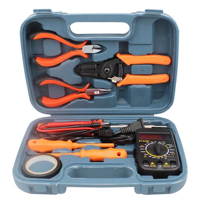 厂家 家用五金工具套装 组合工具箱电工工具焊接零售