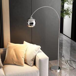 意奢大轻鱼落地灯北钓欧客利厅简约现代设计感757卧室沙发边立式