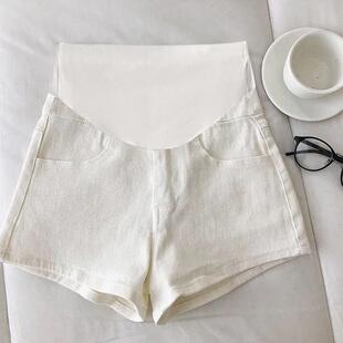 外穿薄款 牛仔裤 2026新款 孕妇牛仔短裤 短裤 夏季 夏装 不勒肚子短裤