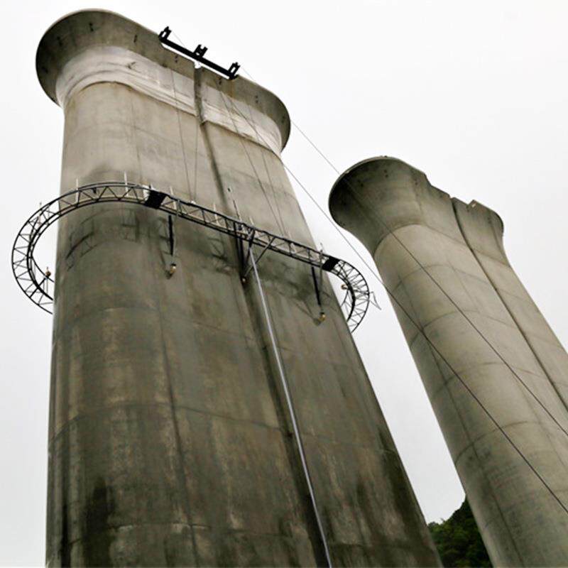 高架墩柱喷淋系统 全自动混凝土墩身养护设备升降桥墩喷淋