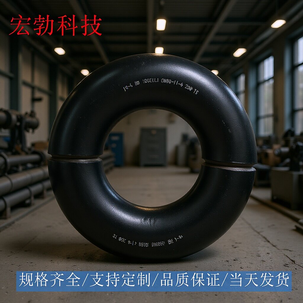 SA-234Gr.WPB材质90度不锈钢大接头无缝弯头管件304不锈钢弯头