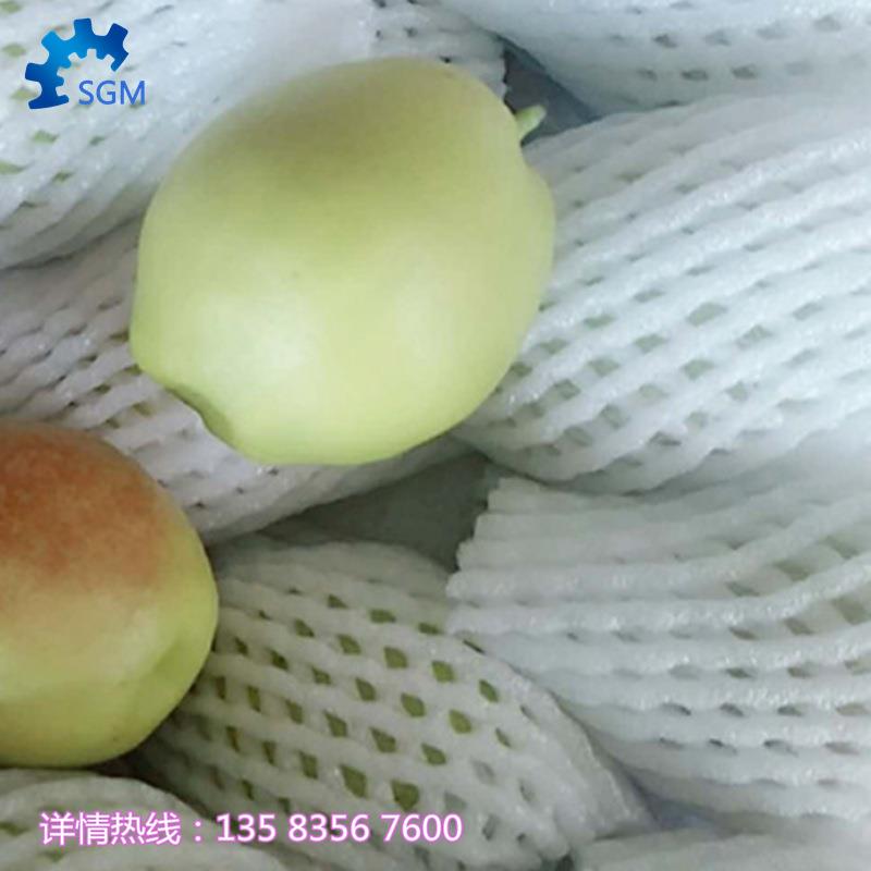 草莓水果网套挤出机水果网袋机网套生产线设备13583567600