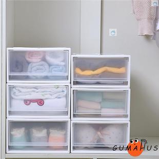 胶柜桶抽屉式收纳柜子塑料收纳盒整理箱衣服家用衣柜储物箱特大号