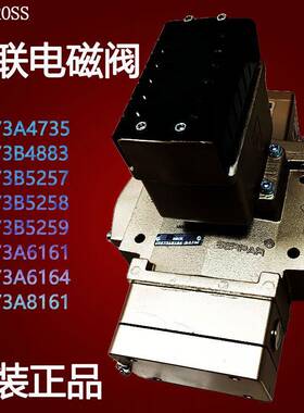 ROSS双联电磁阀J3573A4735/B5259冲床安全阀D3573A6161/6164/8161