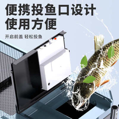 2024新款带轮40升钓箱多功能升降脚加厚活鱼箱桶免安装保温箱增氧