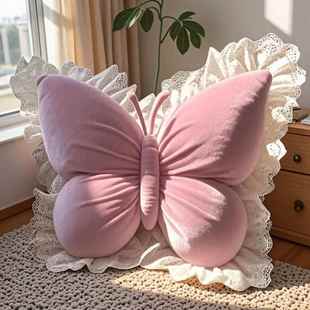 感蝴蝶结头10028689靠枕靠大背枕床家用卧室客厅沙发摆件护腰靠抱