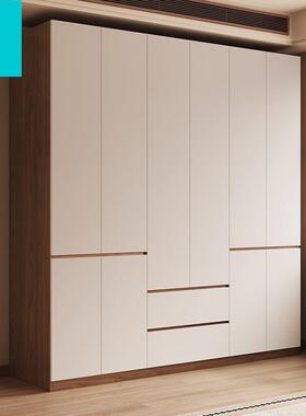 实木衣柜家储用室免拉收WRD纳物手儿童卧衣橱防霉带抽屉分段式小