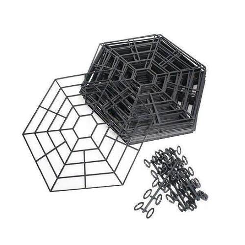 20Pcs Fishing Pond Net Protectors Hexagonal Pond Guards