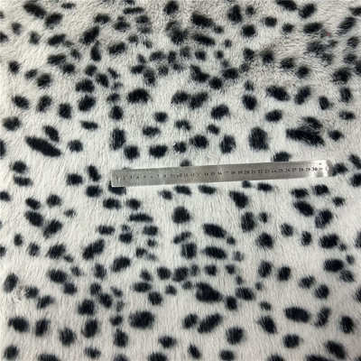 40毛金托卡豹点 豹纹 托卡狐狸毛印花 箱包鞋材服装毛绒面料