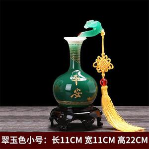 铜匠之家新年热卖平安如意花瓶摆件客厅电视客厅家居结婚礼物摆设